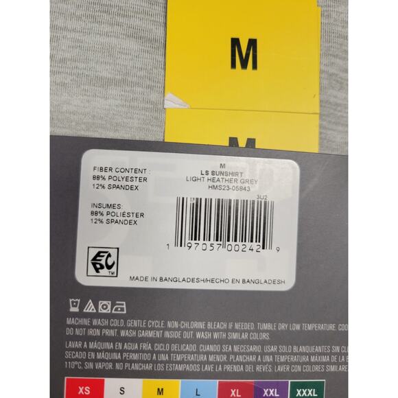 Hurley Sunny Side Hybrid Stretch Tagless UV T-Shirt Sunshirt Regular Fit M Lot 2 - Picture 4 of 5